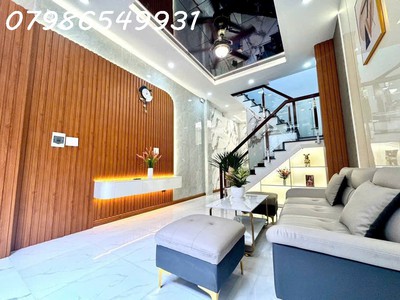Bán nhà 3 tầng, hẻm 2 ô tô tránh   cạnh lê văn việt tp. thủ đức. 65m2 nhỉnh 6 tỷ 1