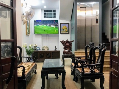 Bán nhà riêng ngõ 106 đường cầu giấy-hà nội, diện tích 42m2, mặt tiền 4,4m, 6 tầng   thang máy. sổ 2