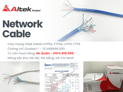 Cáp mạng Altek Kabel   TCVN8698:2011 2