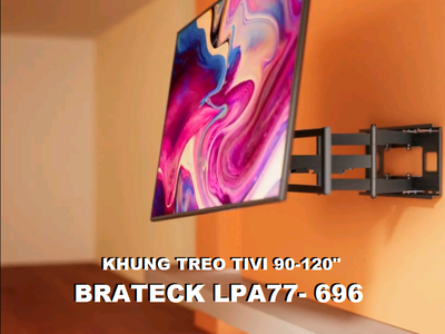 Khung tivi xoay đa chiều Brateck LPA77- 696 hàng nhập 100 0