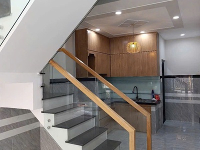 Nhà xinh thiết kế hiện đại 1 lầu 3mx9m chỉ 1 tỷ 550 triệu gần chợ hiệp thành q12 2