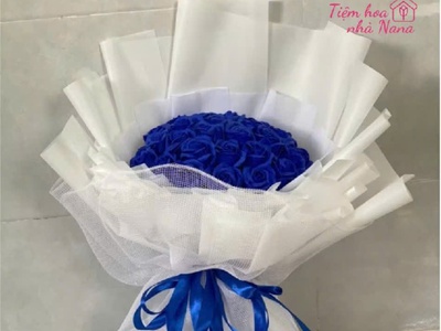 Bó Hoa Sáp Thơm Tình Yêu   Kèm Túi Quà Sang Trọng   Quà Tặng Sinh Nhật, Ngày Lễ, Tặng Người Yêu 0
