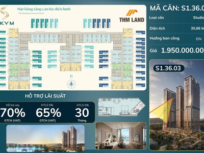 Skym hạ long - căn studio suất ngoại giao chỉ 1tỷ9xx- ban công hướng đông nam chính biển 2