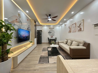 Bán căn hộ chung cư rice city linh đàm 58m2, sổ đỏ, full nội thất mới, 4.2x tỷ 2