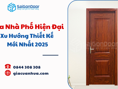 Cửa Nhà Phố Hiện Đại   Xu Hướng Thiết Kế Mới Nhất 2025 4