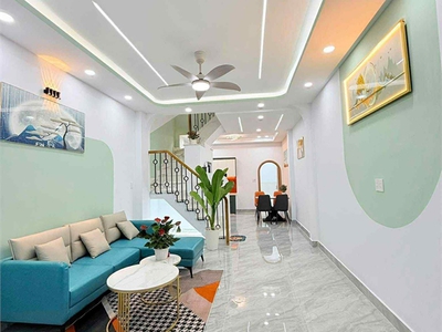 Tân phú - siêu phẩm gò dầu p. tân quý- gần aeon tân phú -dt 56m2- 2 tầng 3pn 1 pn dưới đất . 2