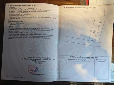 Lô góc siêu đẹp tại thư phú. đường thông 4m hai xe tránh. dân cư đông đúc. 0