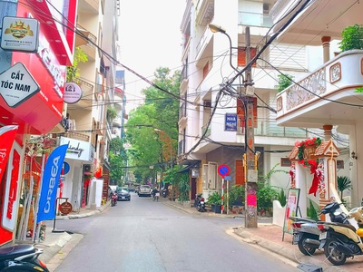 Bán nhà huỳnh thúc kháng   mặt ngõ kinh doanh   ô tô tránh   mặt tiền 8m   59m  x 4t   21,8 tỷ 2