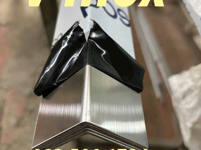 Nẹp U Inox 304 Nẹp góc V inox xước Nẹp nhôm mặt bằng 3