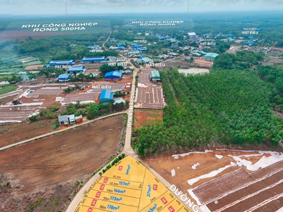 Bán đất long hà phú riềng, bình phước, khu dân cư hiện hữu, ngay 3 kcn lớn, 298 triệu 200m2 đất thổ 0