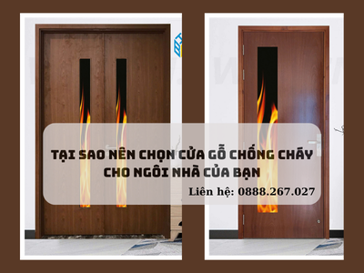 Tại Sao Nên Chọn Cửa Gỗ Chống Cháy Cho Ngôi Nhà Của Bạn 0