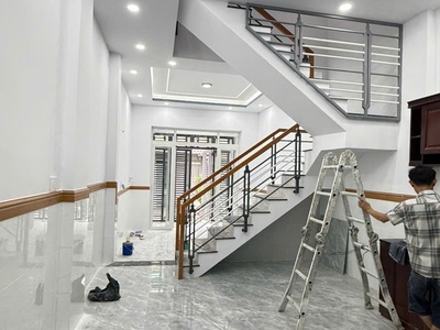 Siêu phẩm liên khu 5-6 gần chợ hẻm 6m thông  khu nhà lầu 48 m2,2 tầng 4 tỷ 0