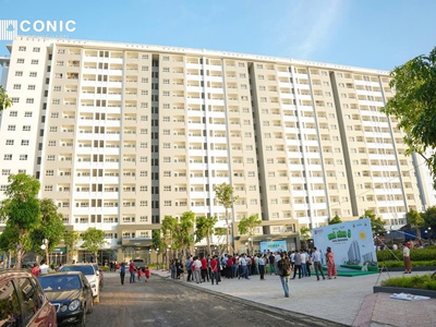 Căn hộ conic boulevard đường võ văn kiệt, dt 84m2,  ck 25, tt 15 nhận nhà ở ngay. 0