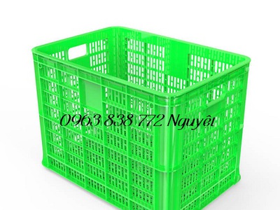 Sóng nhựa hở 3 tấc 9   Giải pháp chở hàng siêu bền, giá rẻ 1