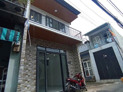 Nhà mới nhà đẹp 1 lầu đường nhựa 4m thông tân chánh hiệp 24 q12 0