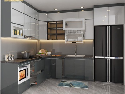 Chuyên thi công thiết kế tủ bếp uy tín tại hà nội  có xưởng sản xuất trực tiếp uy tín chuyên nghiệp 0