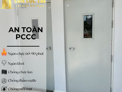 Cửa thép chống cháy cho chung cư, cao ốc 1