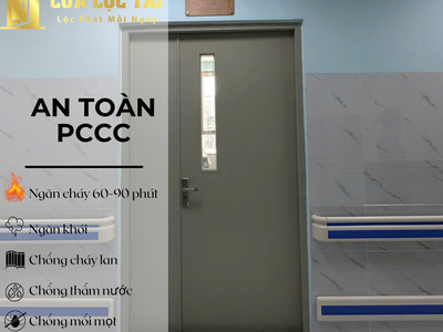 Cửa thép chống cháy cho chung cư, cao ốc 2