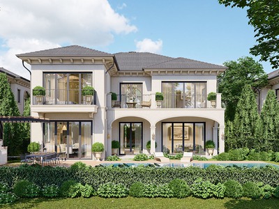 Biệt thự đơn lập đối diện công viên giá tốt nhất Waterpoint 1