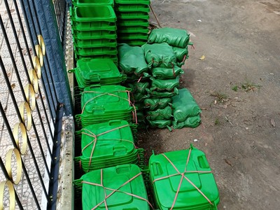 Thùng rác nhựa 240 lít hàng Việt Nam chất lượng cao, giá tốt khi mua số lượng 1