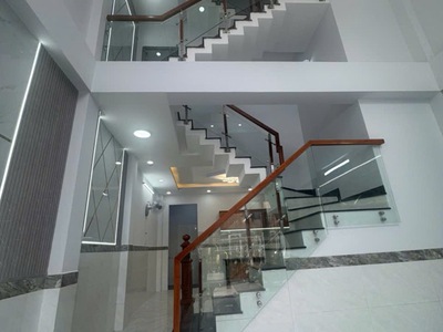 Nhà đẹp full nội thất - hẻm xe hơi lê văn khương - ngang đỉnh 5m - 65m2 - 4 tầng - giá 5.450 tỷ tl 0