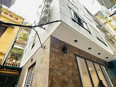  nhà đẹp cầu giấy  - ccmn lô góc , thang máy, phun phòng khép kín , dòng tiền đỉnh cao 53m2 7t  1