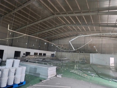 mời thuê kho xưởng 1100m ccn hà mãn - thuận thành - bắc ninh - giá 75k/m - nền epoxy, wc, 0