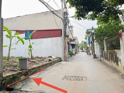 Bán 43m đất tổ 8, chi đông, mê linh, hn. đường thông, oto qua lại, mt kinh doanh 0
