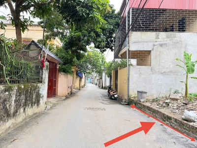 Bán 43m đất tổ 8, chi đông, mê linh, hn. đường thông, oto qua lại, mt kinh doanh 2