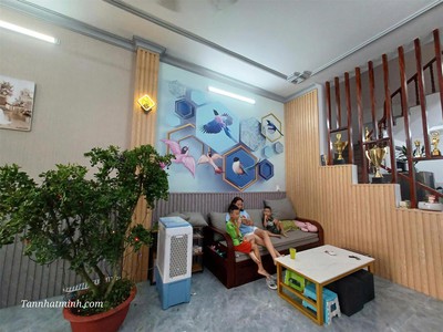 Phan văn trị, p5, gò vấp, đối diện emart, 62m2, hẻm xe hơi, 4 tầng, 7.8 tỷ 2