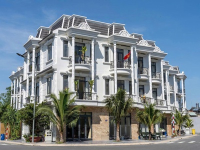 Dự án nhà liền kề sẵn sổ đỏ,bàn giao nội thất cơ bản,diện tích 68m2,tk 3 tầng mặt tiền rộng 4m. 1