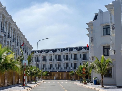 Dự án nhà liền kề sẵn sổ đỏ,bàn giao nội thất cơ bản,diện tích 68m2,tk 3 tầng mặt tiền rộng 4m. 2