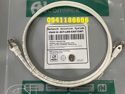 Thanh đấu nối mạng Patch panel 48 cổng Cat6 UTP 2U mã ACT-48S2U, ACT-JK28-C6-US chính hãng Ancomteck 7