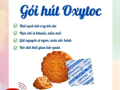 Chống mốc hiệu quả cho Bánh Trung Thu với Gói hút Oxy 0