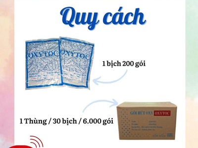 Chống mốc hiệu quả cho Bánh Trung Thu với Gói hút Oxy 2