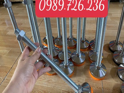 Ứng dụng của chân tăng chỉnh M16x150, D60 1
