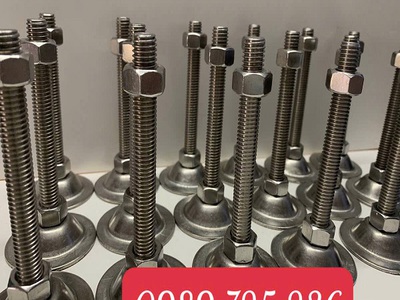 Ứng dụng của chân tăng chỉnh M16x150, D60 4