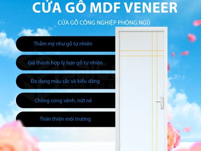 Cửa gỗ phòng ngủ Saigondoor 0