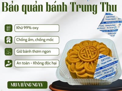 Gói hút oxy - Bảo quản bánh trung thu-Chống mốc bánh trung thu 1