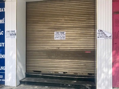 Cho thuê mặt bằng kinh doanh mặt phố số 120 tôn đức thắng, quận đống đa 1