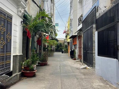 Bán nhà 4 t phú thọ hòa 46m    5 pn   sổ hồng riêng   giá chỉ 6 tỷ 1