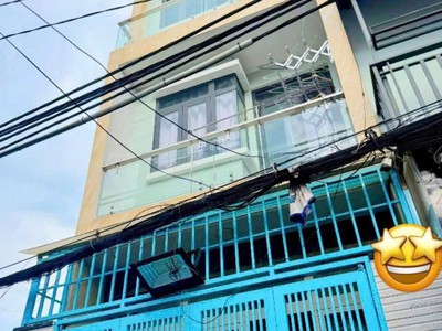 Bán nhà đường ni sư huỳnh liên, phường 10, tân bình  4x19,5  3 lầu 4