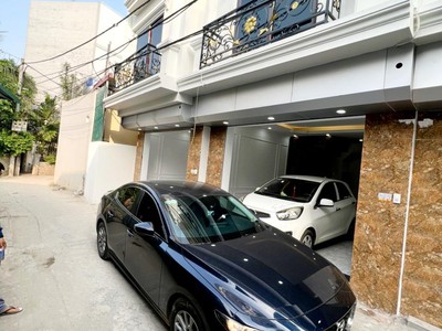 B nhà yên vĩnh hoài đức, trục đường thông, ô tô qua lại, vào nhà, hàng xóm khu đô thị hinode 3