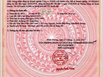  sổ riêng   sang tên liền   long nguyên tp.hcm mở rộng  0