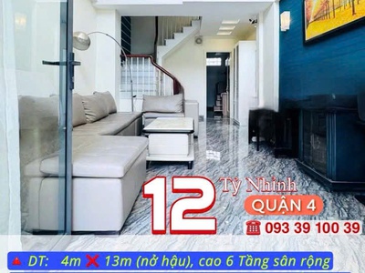 Bán nhà kế q1- q3- q4- q10 - doanh thu: 3.6 tỷ/5 năm- cao 5 tầng hơn 8 phòng đủ nội thất: tử 8 tỷ 2