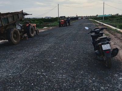 Bán 5121m2 đất kế khu công nghiệp an đức,ba tri, bến tre đất cao bằng lộ, 2 mặt tiền 2