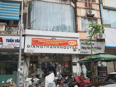 Sang nhượng mặt bằng siêu đẹp, siêu hot của nhà gtn   67b hàng cót 0