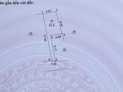 Bán 51m2 đất thổ cư sẵn sổ giá tốt nhất bắc từ liêm 2