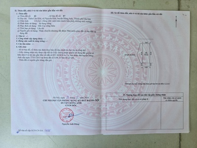 Bán đất liền kề 114m2 khu đô thị nguyên khê đông anh - trung tâm phúc thịnh mới 2