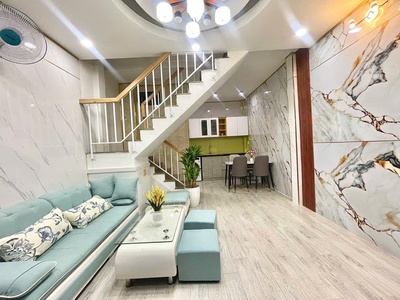 Bán nhà đ.quang trung, gv sát hẻm xe hơi chỉ 3ty680 kèm nội thất đẹp 1